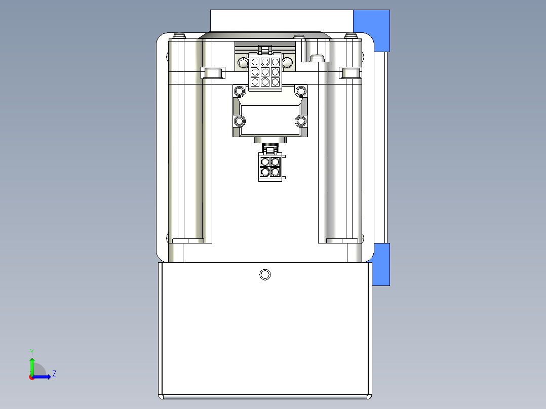 威洛博LB.GB同步带传动--欧规系列GB8-L96-S2100-BL-P75左视图
