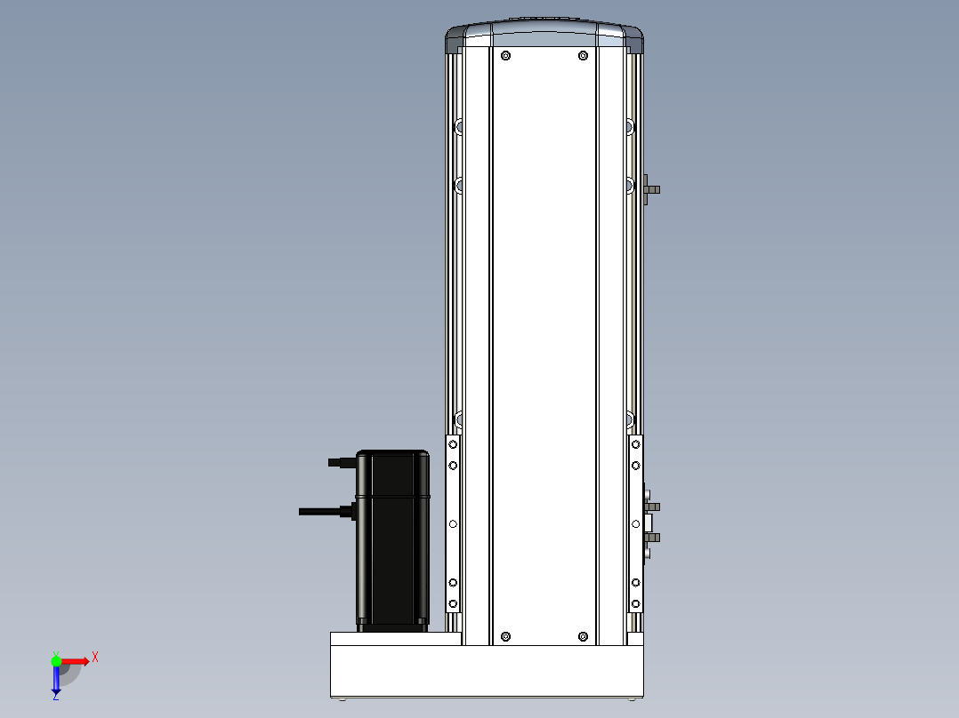 Toyo东佑达直线模组-ETH17-300-BR-M40B俯视图