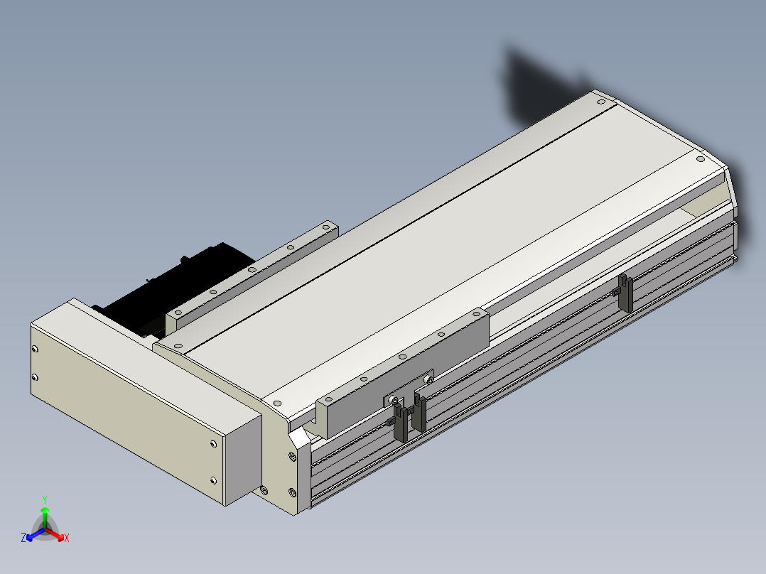 Toyo东佑达直线模组-ETH22-300-BR-750W+煞車主视图