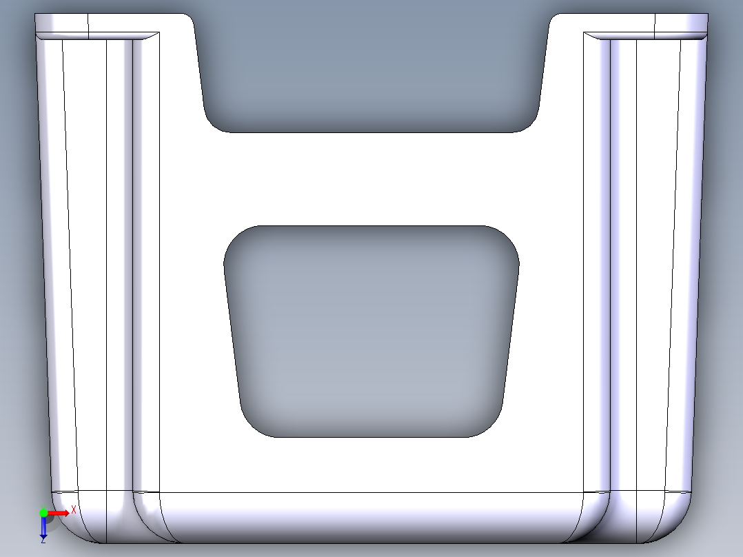 小凳子模型俯视图