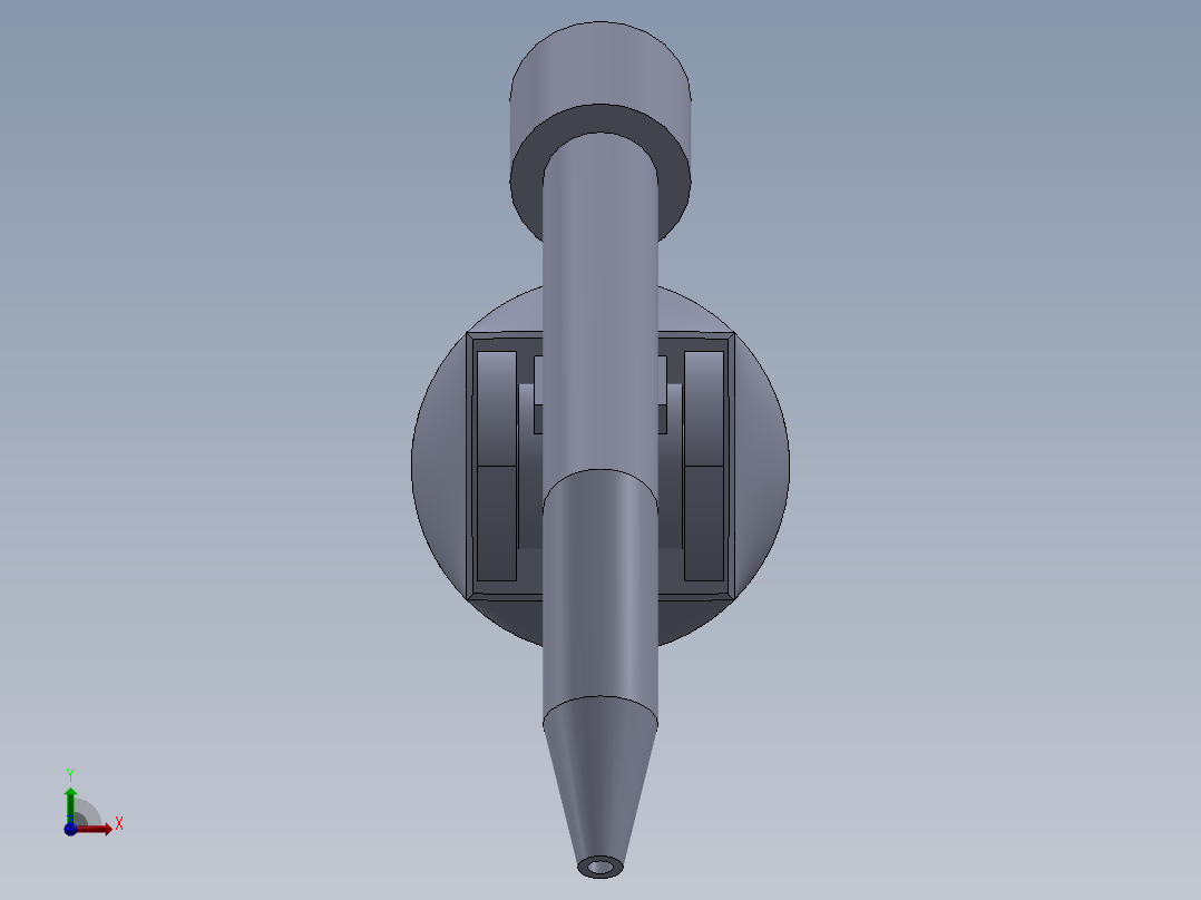 工厂详细模型前视图
