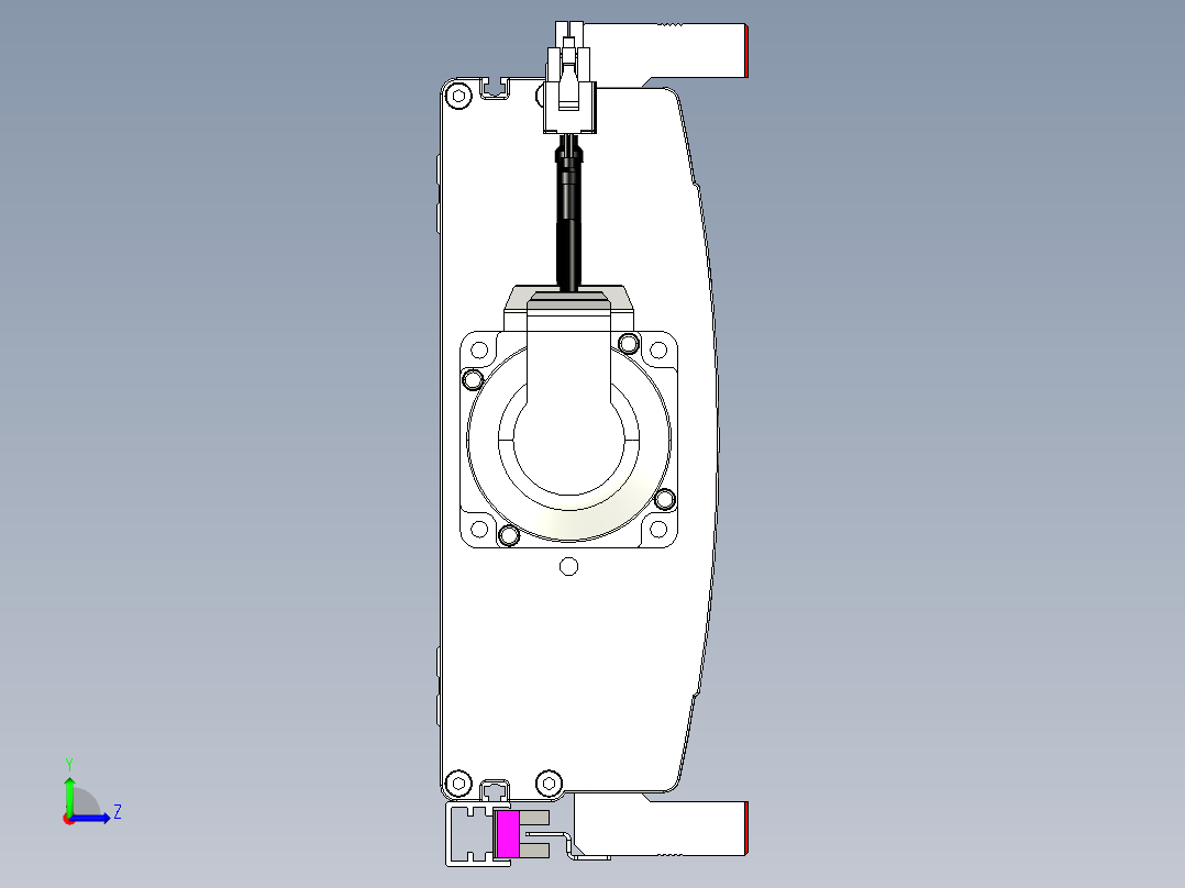 威洛博QF20-Lxx-C-S180-BC-ZP40-C3左视图