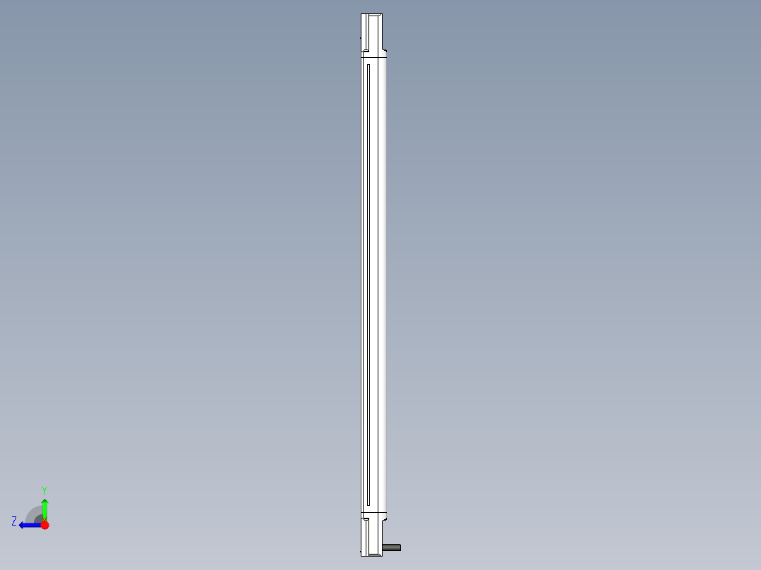 基恩士SL-V14L_R_kc图纸模型右视图