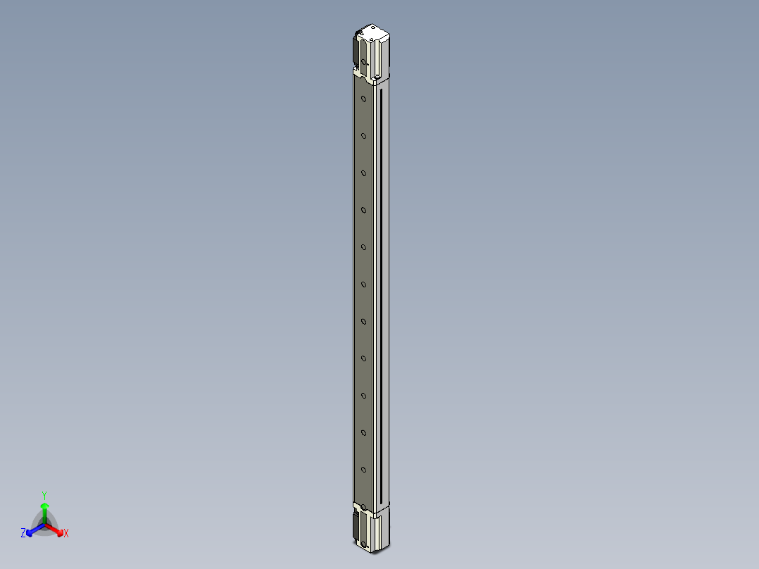基恩士SL-V14L_R_kc图纸模型正等轴测图