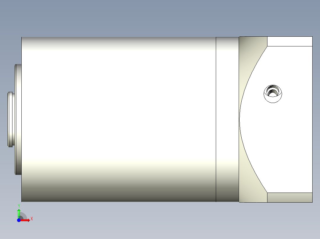 直齿孔PLE120-L3-LC 22-110-145-M8.stp前视图