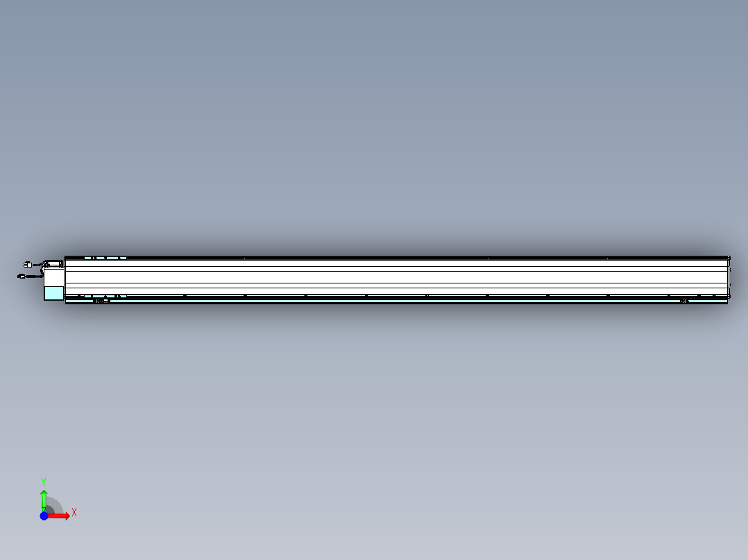 威洛博VBF同步带传动一般环境VBF14-L45-S1900-BLD-ZP40-C3前视图