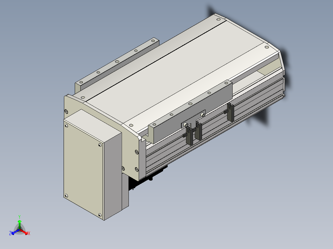 Toyo东佑达直线模组-ETH22-100-BM-750W主视图