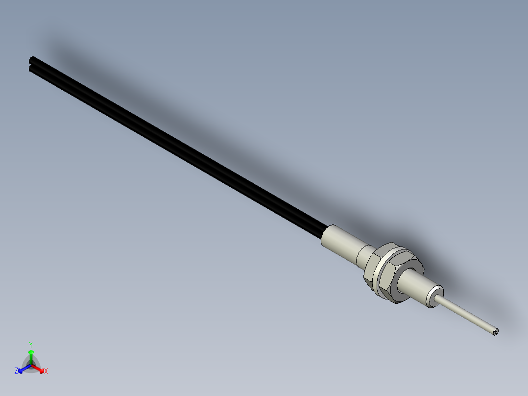 光纤元件漫反射型FR-D321-I主视图