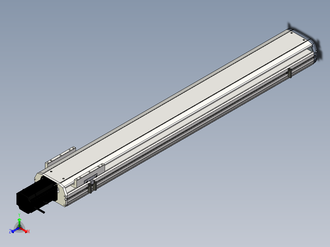 Toyo东佑达直线模组-ETH17-1100-BC-M75主视图