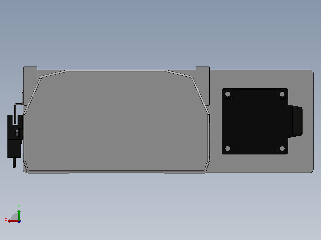 精密模组MY170-T10-750L-BR-P75B-C4-C后视图