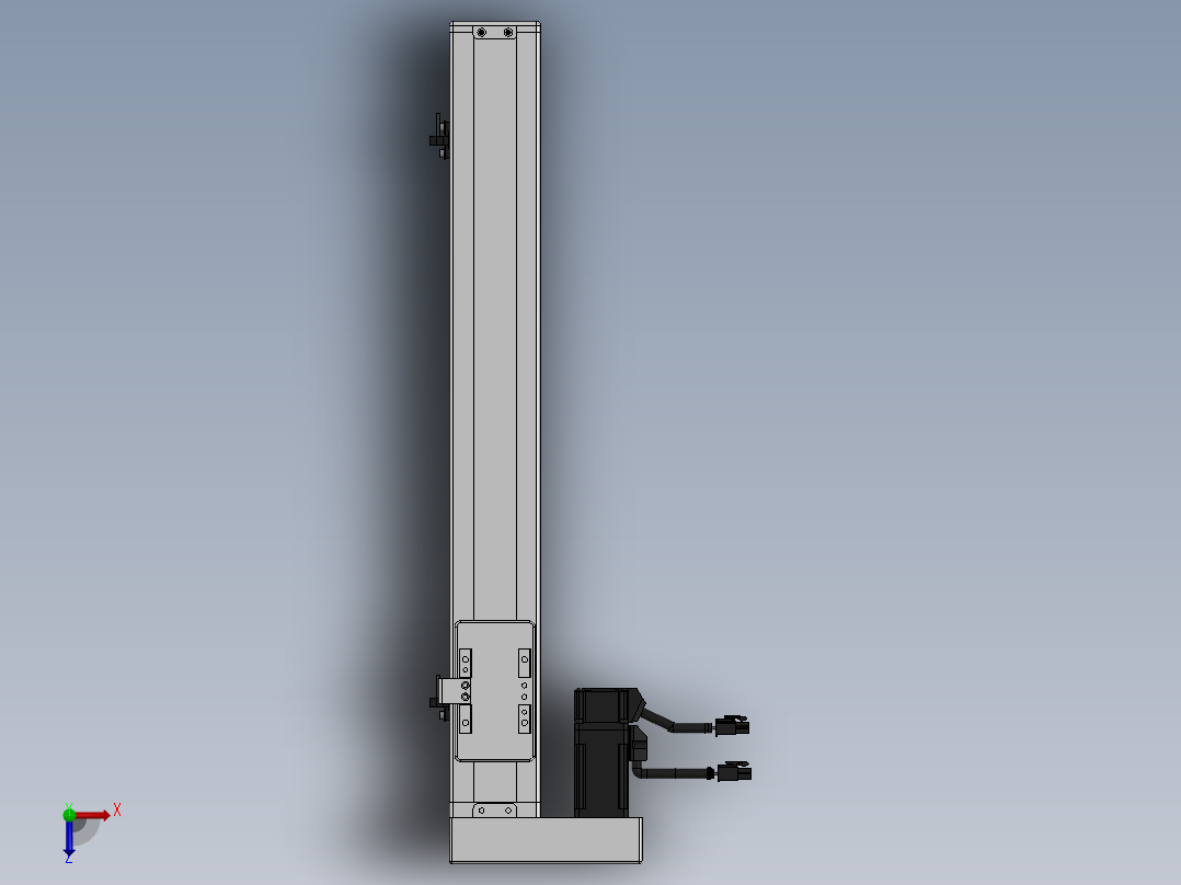 精密模组MY60-T10-400L-BL-P10B-C4-C俯视图