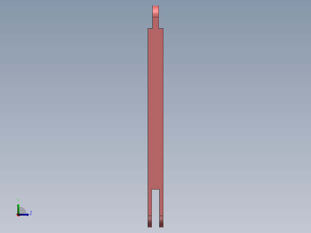 S26 长连杆左视图