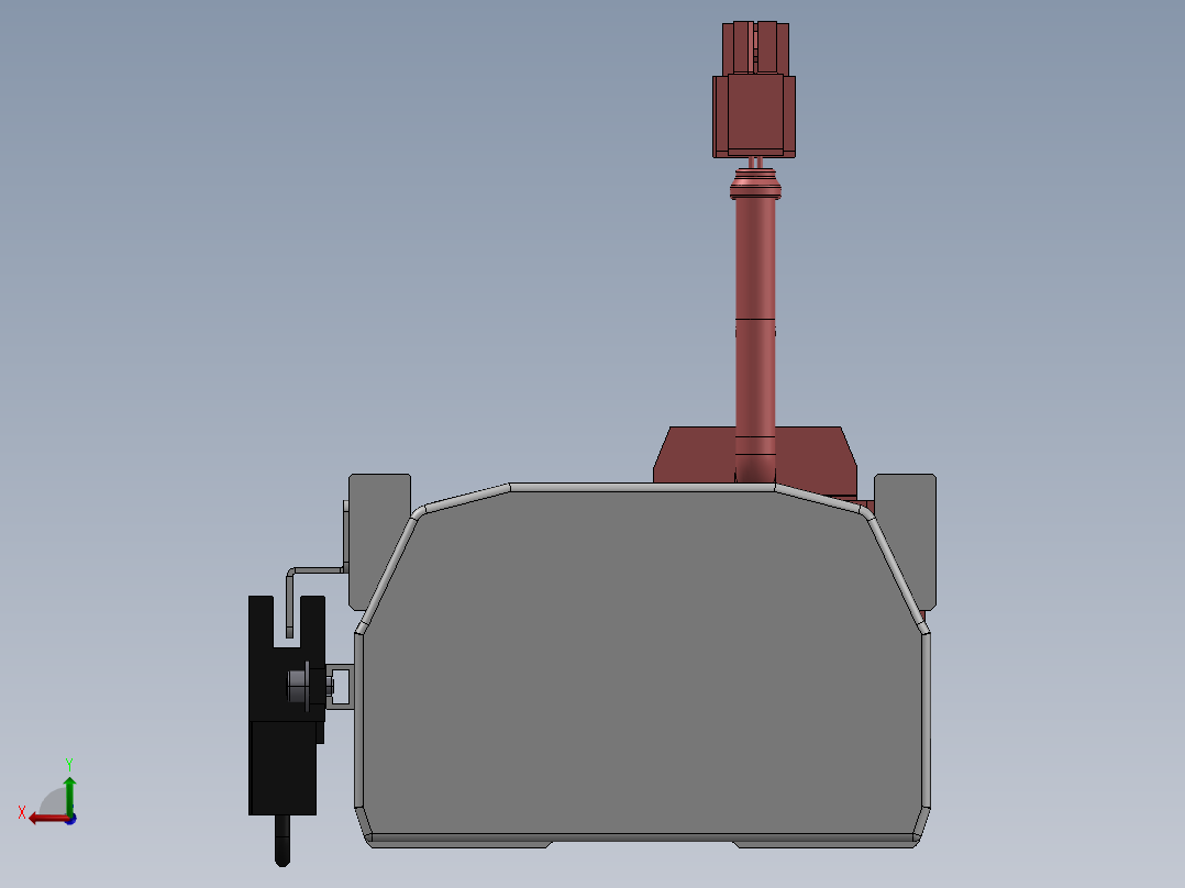 精密模组MY100-T10-650L-BC-P20B-C4-C后视图