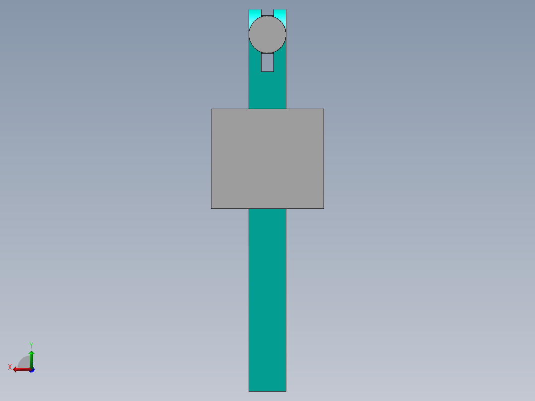 495曲轴零件工艺、钻润滑油孔夹具及专用机床设计(全部结清）后视图