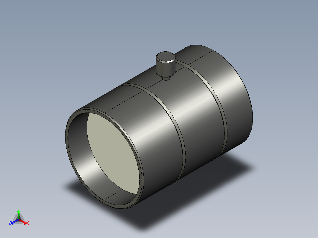 基恩士CA-LHS16_kc图纸模型正等轴测图