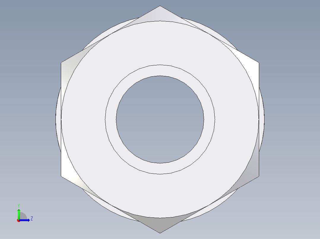 卡套式工业通用硬管接头EO_Weld_bulkhead_fitting_ESV20S左视图