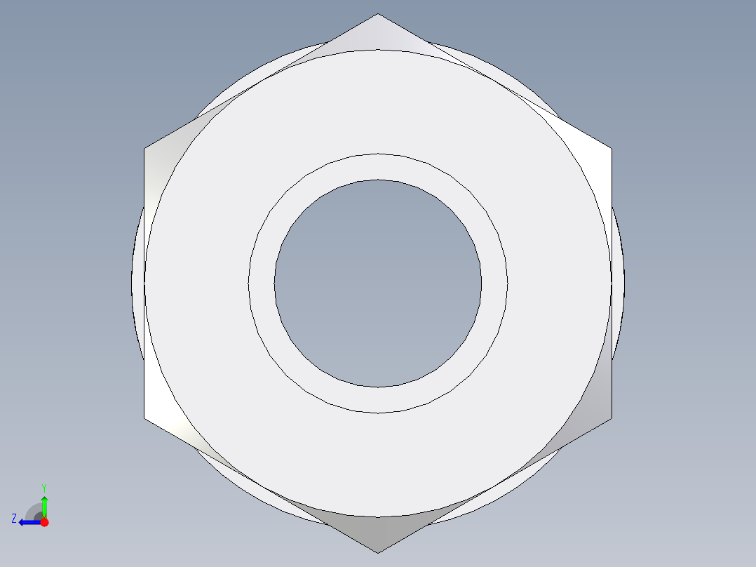 卡套式工业通用硬管接头EO_Weld_bulkhead_fitting_ESV20S右视图