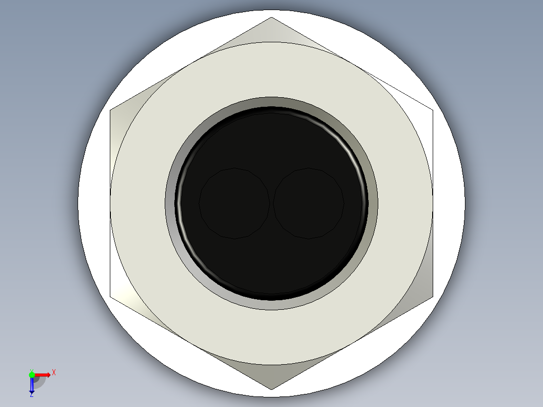 侧视光纤_漫反射型FR-F612俯视图