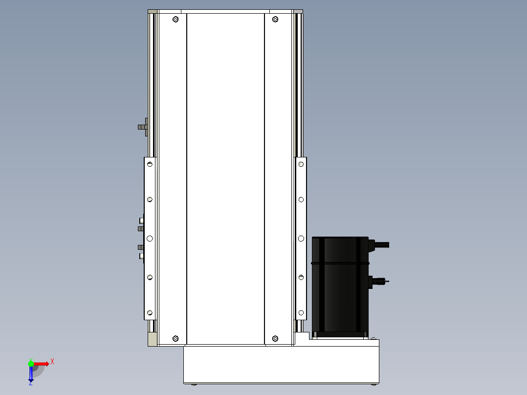 Toyo东佑达直线模组-ETH22-150-BL-750W俯视图