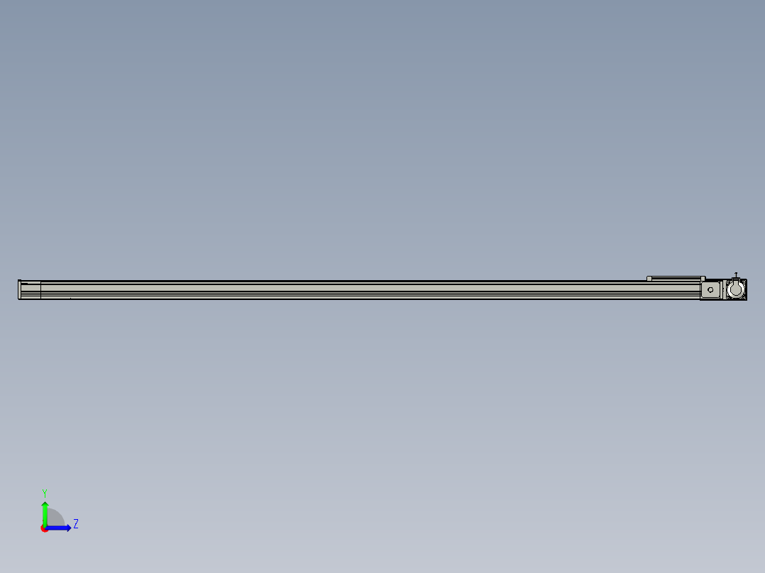 欧规系列-LB8-L75-S2600-BL-ZP75-C3左视图
