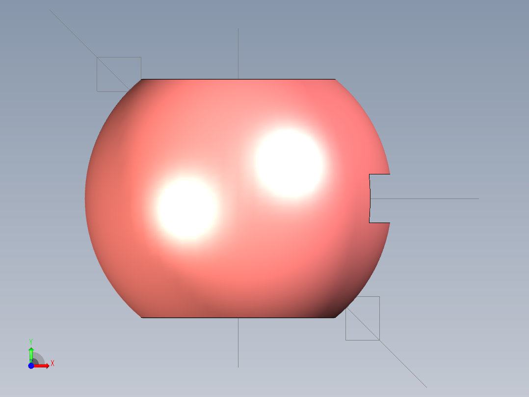 管道手动球阀-水管开关阀-手动阀门User Library-md52c150dn40_MD52DN40.BP前视图