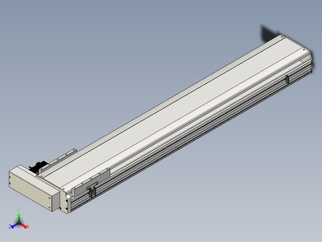 Toyo东佑达直线模组-ETH22-1250-BR-400W主视图