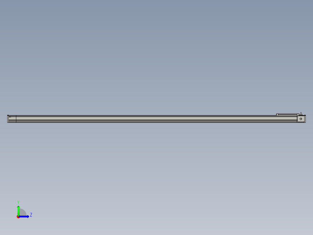 欧规系列-LB8-L150-S2900-BL-ZP75-C3左视图