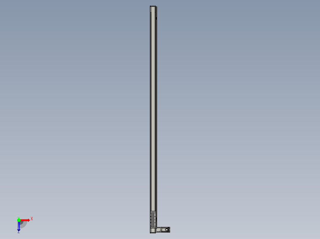 欧规系列-LB8-L150-S2900-BL-ZP75-C3俯视图