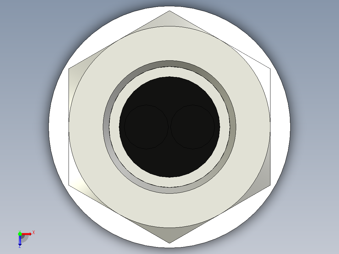 侧视光纤_漫反射型FR-F611-I俯视图