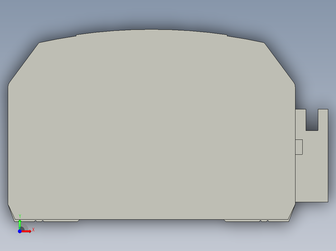 直线模组WG-LHB12-S300-BR设计图纸前视图