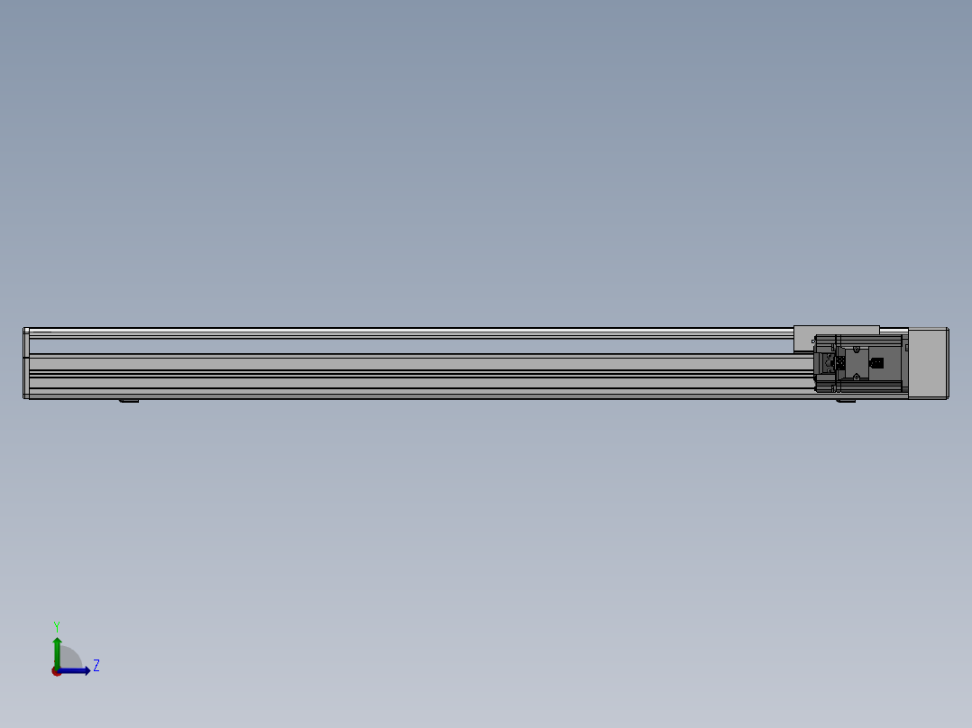 精密模组MY130-T10-750L-BR-P20B-C4-C左视图