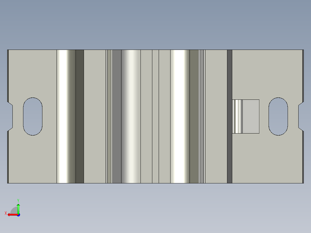基恩士OP-42216_kc图纸模型后视图