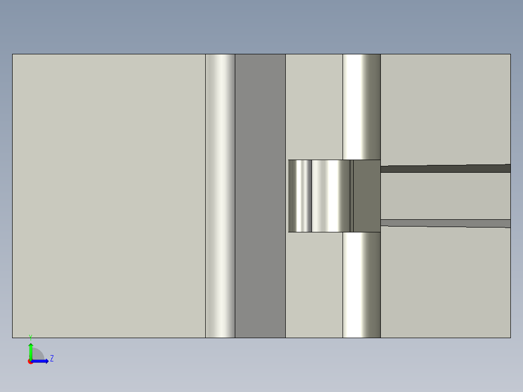 基恩士OP-42216_kc图纸模型左视图