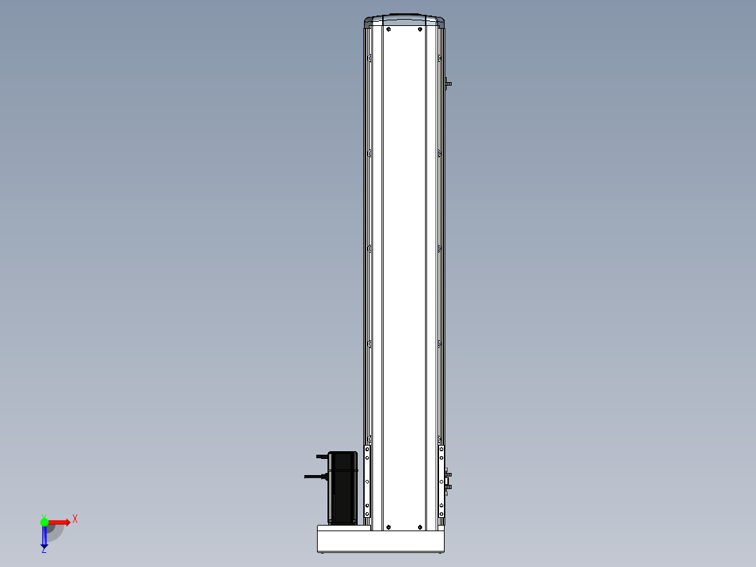 Toyo东佑达直线模组-ETH17-850-BR-M40B俯视图