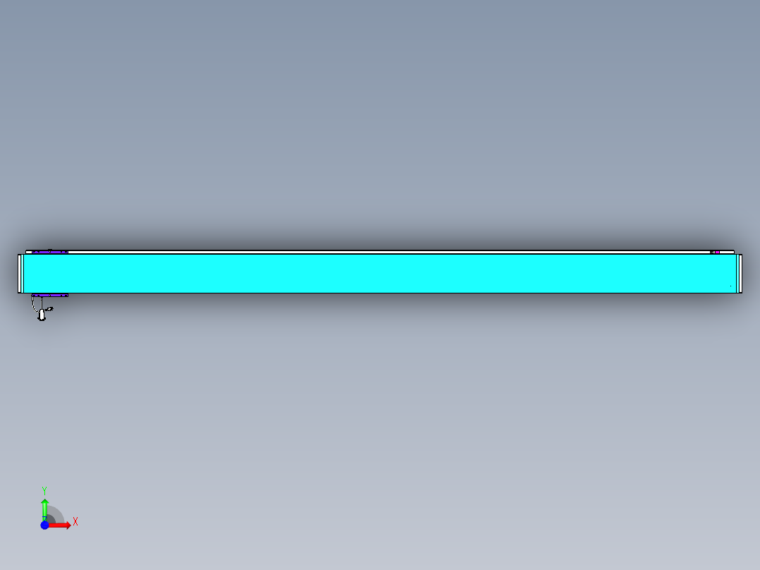 威洛博VL系列直线电机模组-VL17E2-S2900前视图