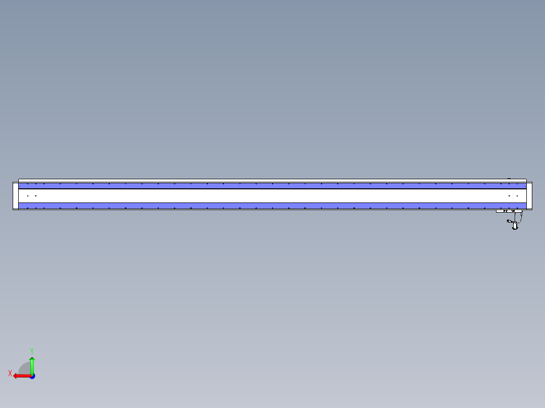 威洛博VL系列直线电机模组-VL17E2-S2900后视图