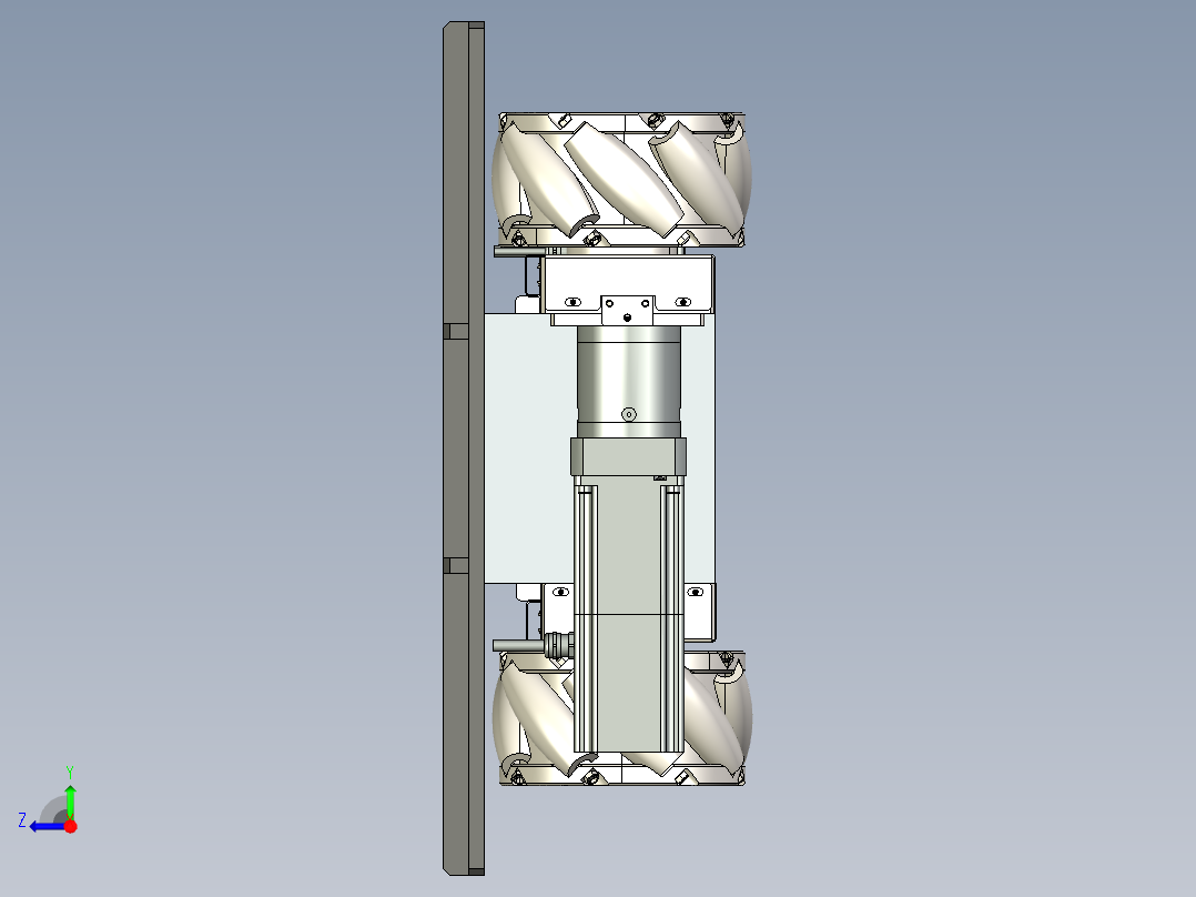 麦克纳姆轮组555794==20右视图