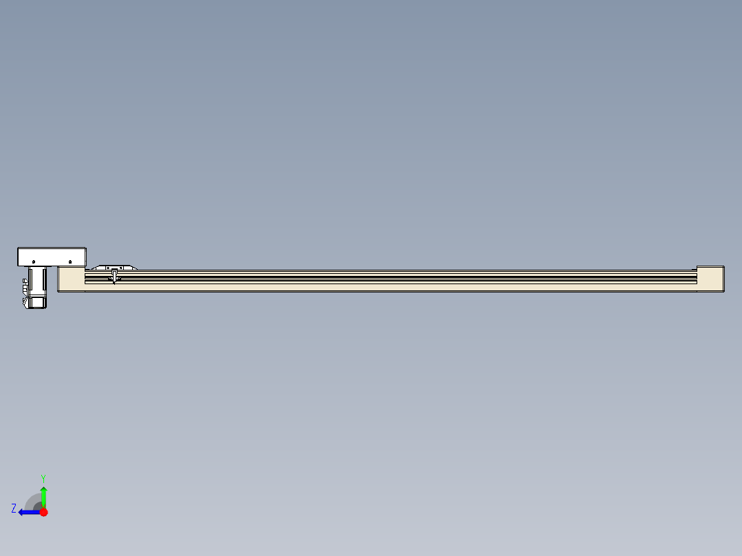 同步带全封闭直线模组TPA-HCB-65S-90-L1200-M-Y-P10-N3右视图