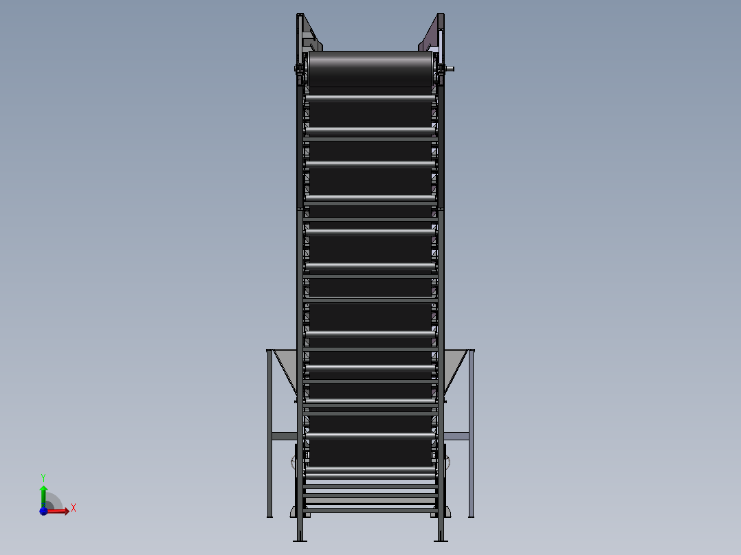 城市生活垃圾输送机sw18前视图