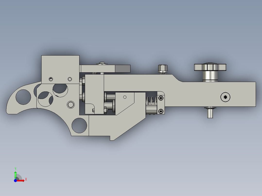 全自动灌装生产线3D模型前视图