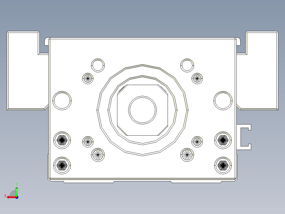 钢基模组-TPA-KNR-6010C-600A1-M-F0S0后视图