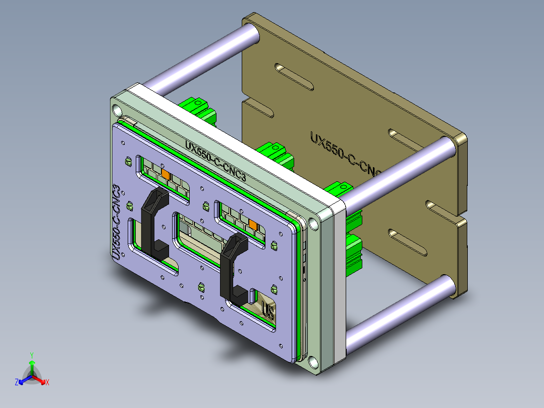 UX550-C-CNC3-1208正等轴测图