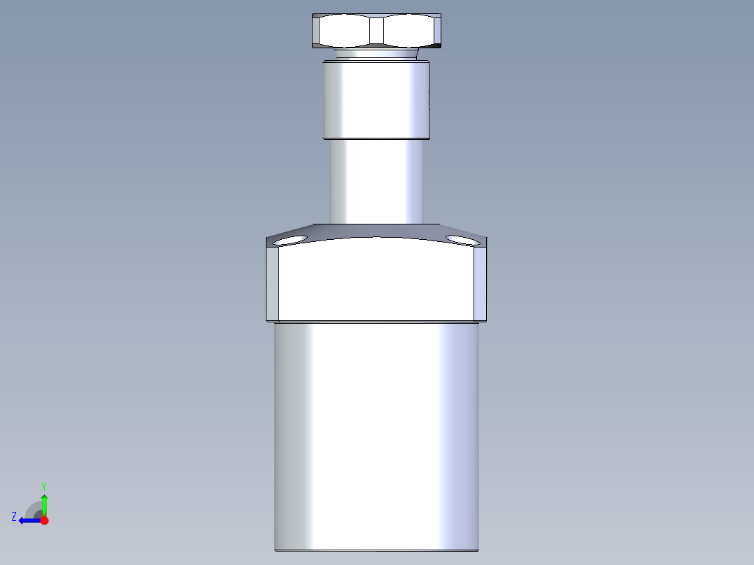 KOSMEKLHA0650-GL-Q15多系列多零件图纸模型右视图