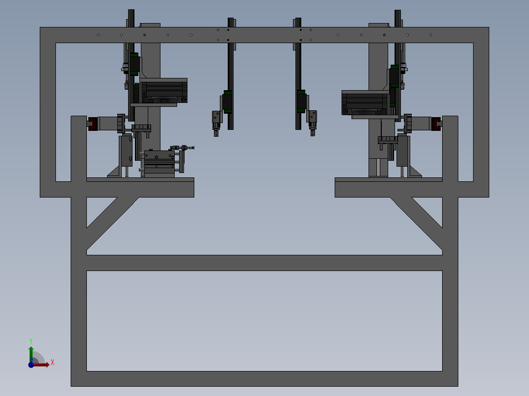 模型汇总前视图