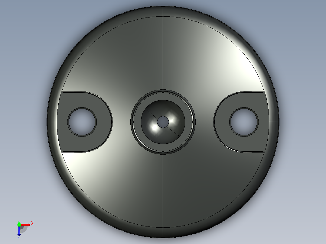 型材-KJN ZINC BOLT DOWN _0 BASE 098D080ZBS俯视图