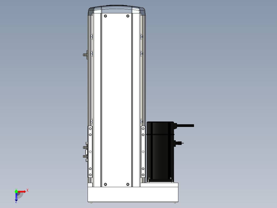 Toyo东佑达直线模组-ETH17-300-BL-M75B俯视图