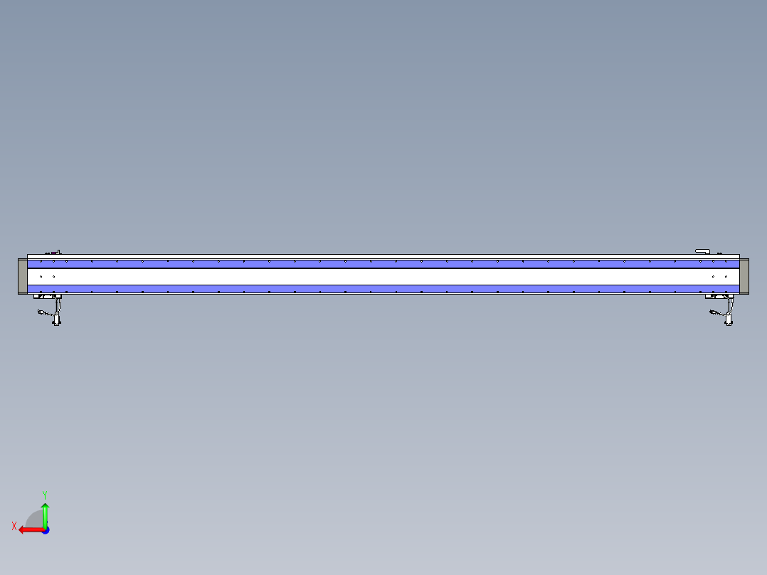 威洛博VL系列直线电机模组-2VL14S1-S2500后视图