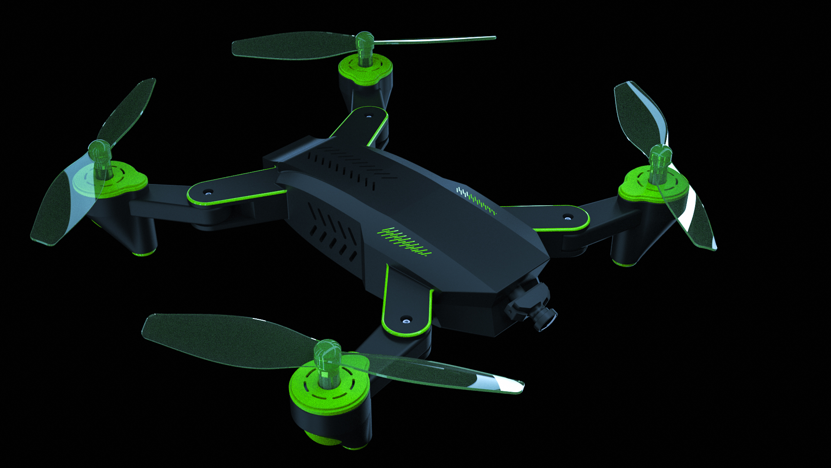 四轴四旋翼无人机造型