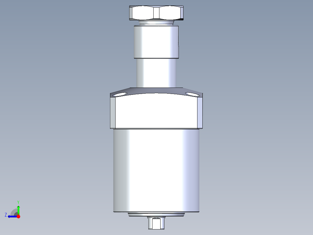 KOSMEKLHA0650-CLD多系列多零件图纸模型右视图