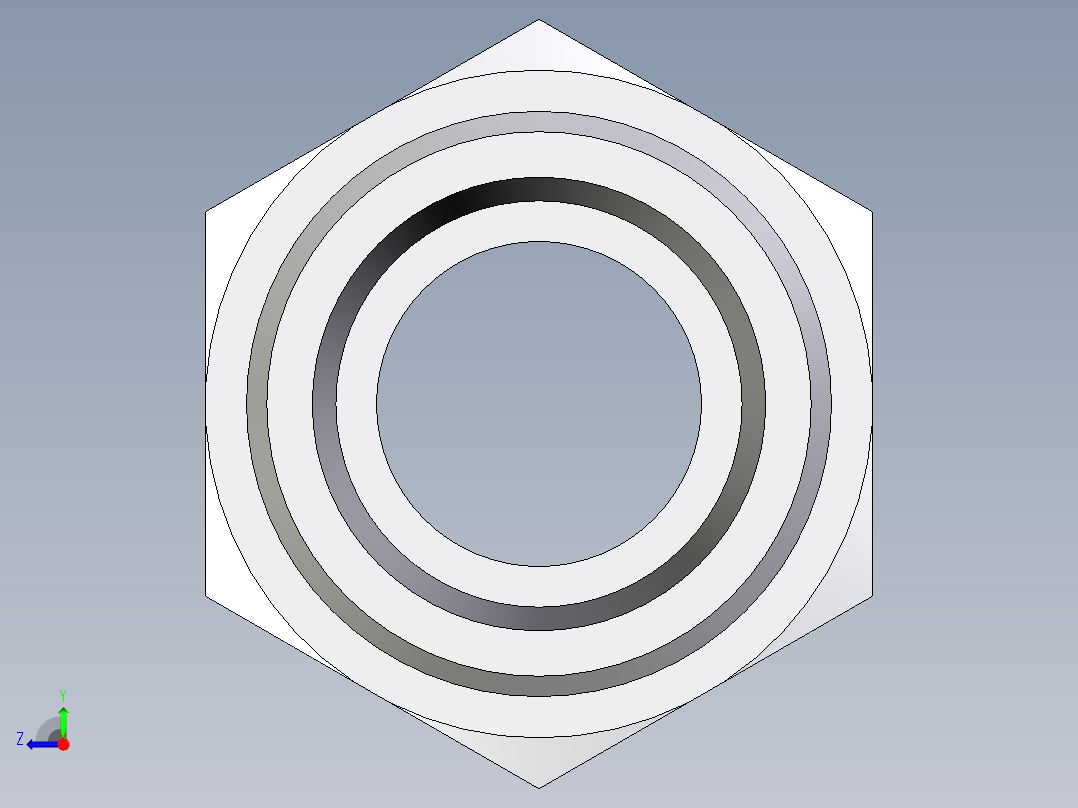 卡套式工业通用硬管接头EO_Male_Stud_connector_GE25SR71X右视图